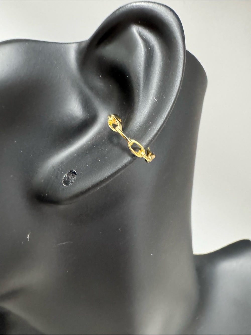 Gold Tone Linked Hoop Ear Cuff - Women Jewelry